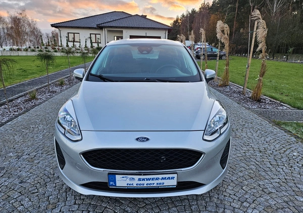 Ford Fiesta cena 42900 przebieg: 91908, rok produkcji 2018 z Kutno małe 596